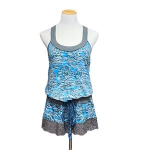 EUC Free People Tunic Racer Back Tank Top M